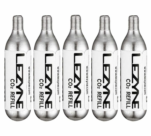 Lezyne Cartouches De CO2 De Rechange 16g, Paquet De 5 2 Lezyne Cartouches De CO2 De Rechange 16g, Paquet De 5 – Image 2