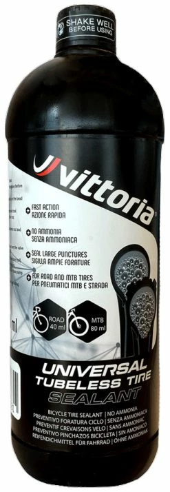 Vittoria Universal Tubeless Tire Sealant Produit D'étanchéité Pour Pneus -Pièces Vélo route Magasin de vente 20114142 Vittoria Universal tubeless tire sealant Reifendichtmittel 1aa00099 5