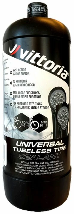 Vittoria Universal Tubeless Tire Sealant Produit D'étanchéité Pour Pneus -Pièces Vélo route Magasin de vente 20114142 Vittoria Universal tubeless tire sealant Reifendichtmittel 1aa00099 6