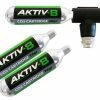 Aktiv-8 Kit De Pompe à CO2, Y Compris 3 Cartouches 16g Avec Filetage