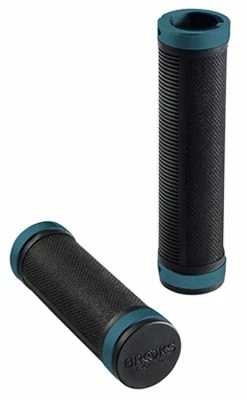 BROOKS Poignées De Guidon Cambium Rubber Grips Courtes/longues -Pièces Vélo route Magasin de vente CSG4 A66300 Brooks cambium grip octane 130mm 130mm 2TURaIkES7qf2J