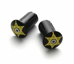 Cinelli Embouts De Guidon + Extenseurs -Pièces Vélo route Magasin de vente Cinelli Lenkerendstopfen Sheriff 70800044