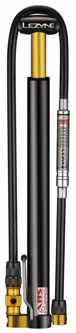 Lezyne Mini Pompe HPG/HVG Avec Indicateur De Pression, CNC Micro Floor Drive