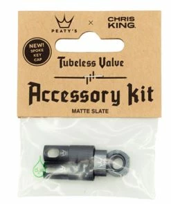 Peaty's Chris King MK2 Kit D'accessoires Pour Valves Tubeless -Pièces Vélo route Magasin de vente Peaty s Chris King MK2 Tubless Ventile Accessory Kit PE PTV2 ACCS VLT 4