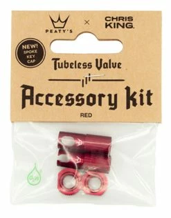 Peaty's Chris King MK2 Kit D'accessoires Pour Valves Tubeless -Pièces Vélo route Magasin de vente Peaty s Chris King MK2 Tubless Ventile Accessory Kit PE PTV2 ACCS VLT 6