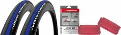 Vittoria Rubino Pro IV 25-622 G2.0 Set De 2 Pneus + Competition Latex 25/28