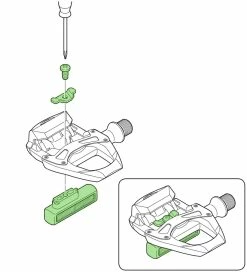 Shimano SM-PD65 Kit De Réflecteurs 5 Shimano SM-PD65 Kit De Réflecteurs -Pièces Vélo route Magasin de vente SM PD65 Reflektor Set Y40R98110 b