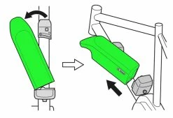 Shimano Batterie STEPS BT-E6010 418Wh Pour Montage Sur Cadre -Pièces Vélo route Magasin de vente Shimano STEPS BT E6010 418Wh Akku fur Rahmenmontage b