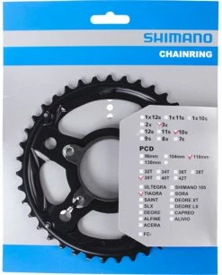 Shimano Plateau De Pédalier TIAGRA FC-4703 -Pièces Vélo route Magasin de vente Shimano TIAGRA FC 4703 Kettenblatt 39T Y1RD98050