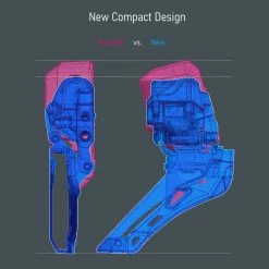 Shimano Dérailleur ULTEGRA Di2 FD-R8150 2x12 Vitesses -Pièces Vélo route Magasin de vente Shimano ULTEGRA Di2 FD R8150 2x12 fach Umwerfer IFDR8150F d