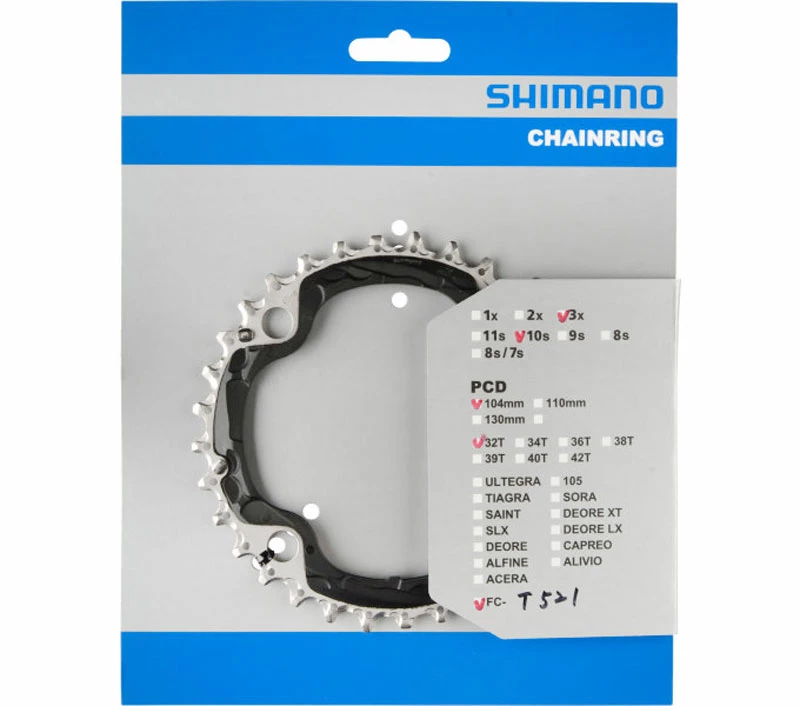 Shimano Plateau Pour FC-T521 44/32/24 Dents 2 Shimano Plateau Pour FC-T521 44/32/24 Dents – Image 2