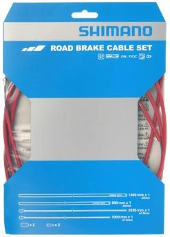 Shimano Set De Câbles De Frein SIL-TEC Pour Vélo De Course -Pièces Vélo route Magasin de vente Shimano SIL TEC Rennrad Bremszugset Y80098014