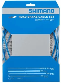 Shimano Set De Câbles De Frein SIL-TEC Pour Vélo De Course -Pièces Vélo route Magasin de vente Shimano SIL TEC Rennrad Bremszugset Y80098015
