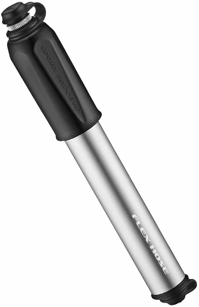 Lezyne CNC Sport Drive HP Mini-pompe Small Gris Clair 1 Lezyne CNC Sport Drive HP Mini-pompe Small Gris Clair