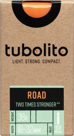 Tubolito Tube TUBO-ROAD-700C Black -Pièces Vélo route Magasin de vente tubolito TUBO ROAD 700C