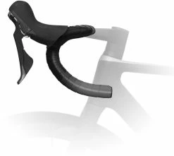 Fizik Bande De Guidon Vento Microtex Tacky Bicolour -Pièces Vélo route Magasin de vente vento microtex tacky black grey 1